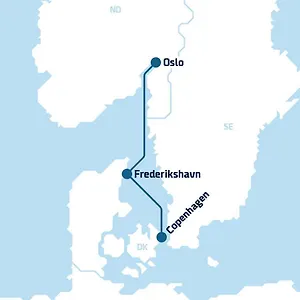  Dfds Ferry - To Oslo, Kopenhag